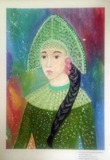 Русская красавица. Силаева Валерия, 3 класс.