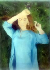 Девушка-лето. Алексашина Екатерина, 5 класс.